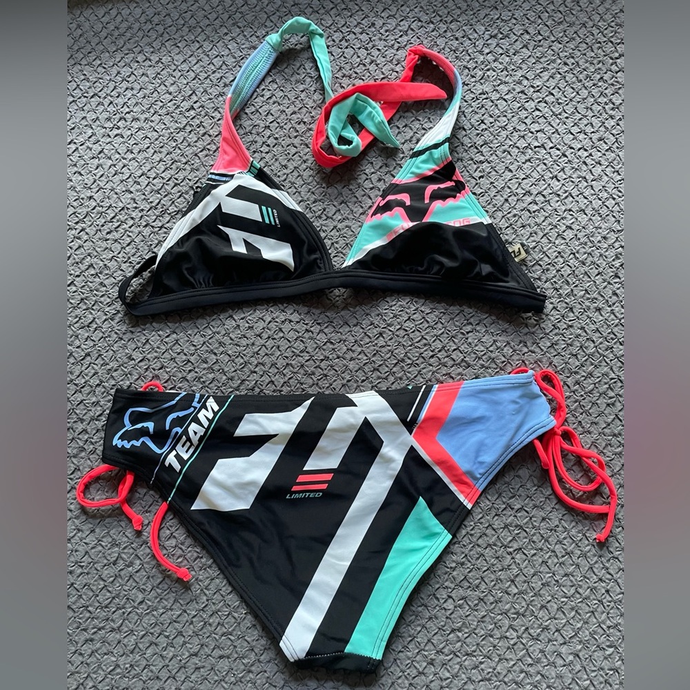 FOX RACING BIKINI Top:M Bottom:L